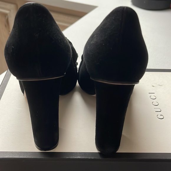 COPY - Gucci Heels - Suede Pumps - Picture 4 of 6